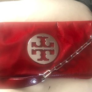 Tory Burch so cute with silver hardware! Small markings on back as pictured